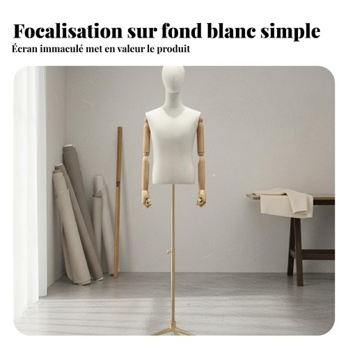 Buste mannequin homme - homme, mains