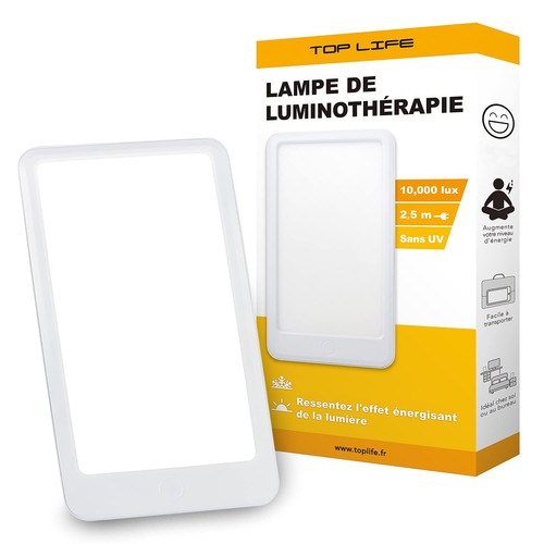 Lampe luminothérapie 10000 - lampe,