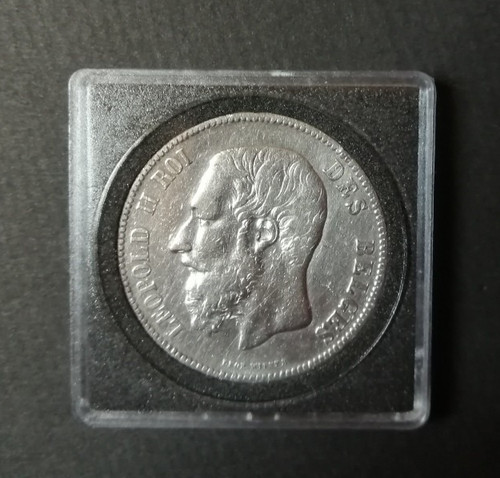 Belgique pièce francs - belgique, 5
