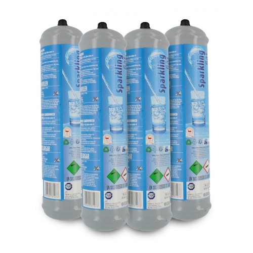 Bouteille cylindrique jetable