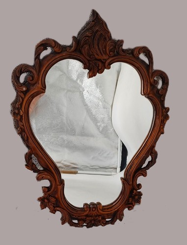 Miroir vintage rococo louis - miroir, xv