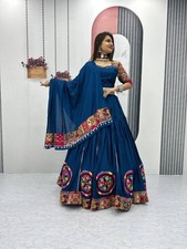 Vif Lehenga Choli pour Navratri Garba Chaniya Choli Indien Festival Costume L