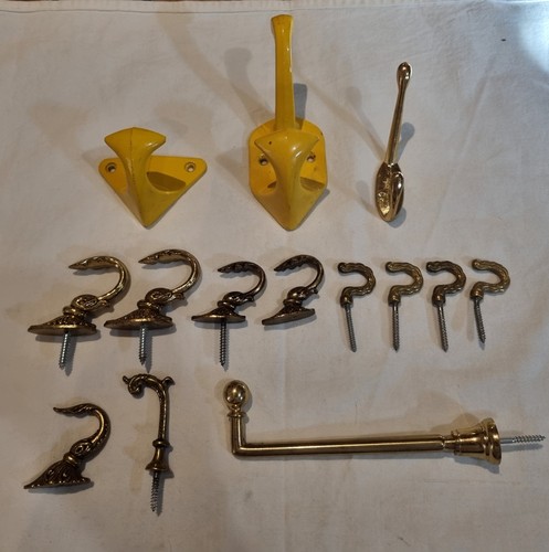 Lot anciens crochets - de, /