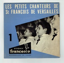 PETITS CHANTEURS St FRANCOIS VERSAILLES J DUVAL Vinyle 45T EP LE P'TIT QUINQUIN 
