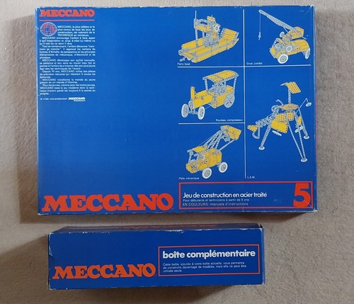 Meccano boite 5x - 5, et