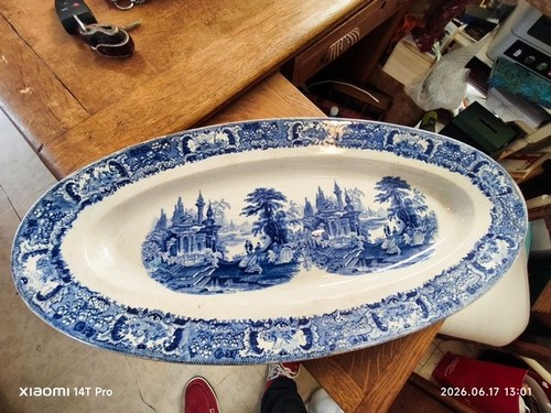 Grand plat service - plat, jules