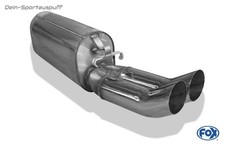 Fox Silencieux Sport Pour Opel