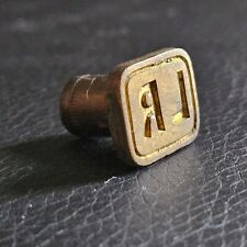 Initials LR Hollow Die Engraved Wax Seal Seal Signature...