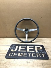 84-94 Jeep Cherokee XJ Comanche MJ OEM Steering Wheel Gray Wrangler YJ 87-95