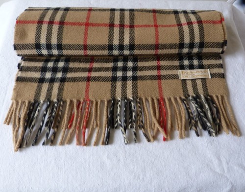 écharpe burberry vintage - écharpe,