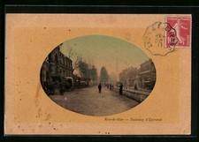 Old postcard Rive-de-Gier, Faubourg d ́Egarande 1911 