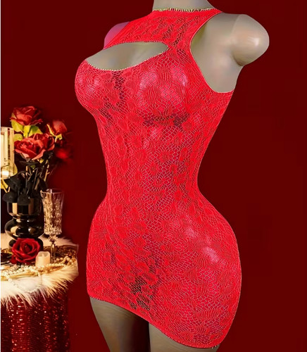 Body lingerie sexy rouge - body,