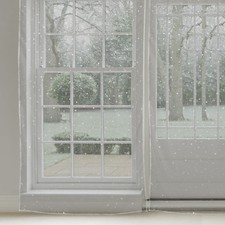  Rideaux En Lin Filet Panneau