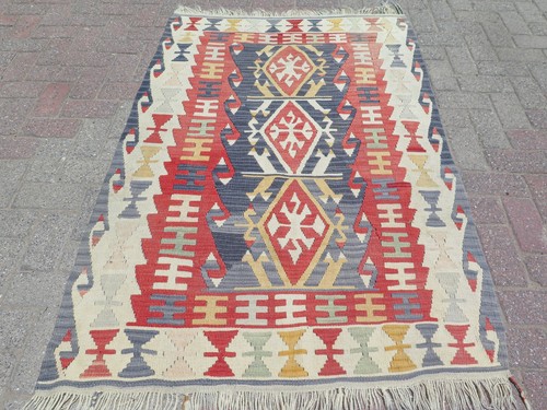 Tapis turc vintage multicolore - turc,