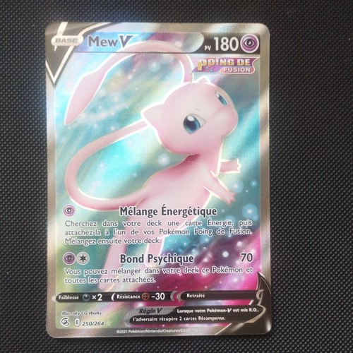 Carte pokémon mew v full - carte,