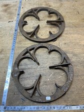 N. 6 Pièces De RECHAUD a pétrole Gaz outil ancien Old tools Paire De Grilles