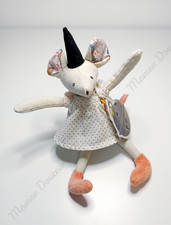 Peluche/Doudou Souris Rose