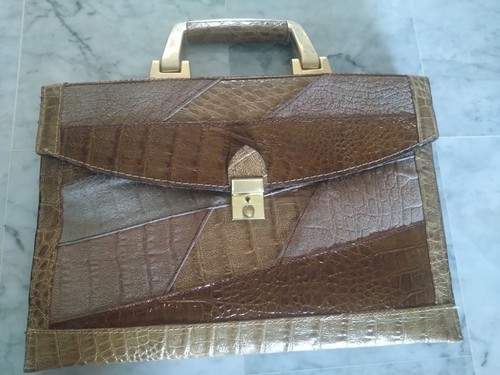 Sac cartable vintage style - cartable,