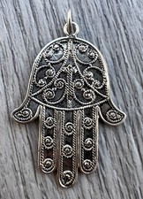 Pendentif ancien " Main Fatma
