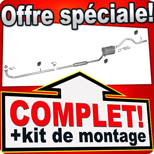 échappement pour daihatsu - pour,