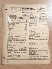 Notice fiche technique de