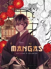 Mangas, un livre à colorier