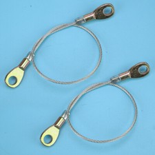 2pcs Tailgate Cable Assembly