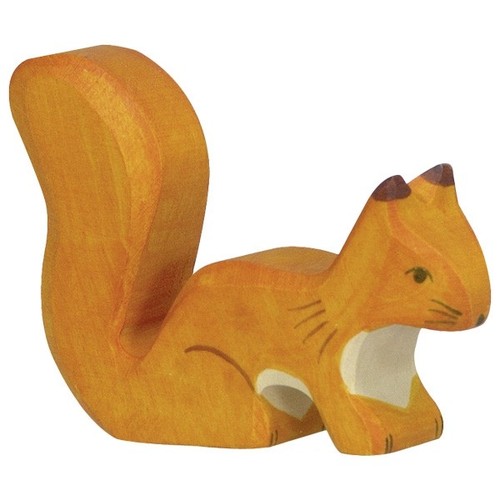 Ecureuil debout orange - debout,