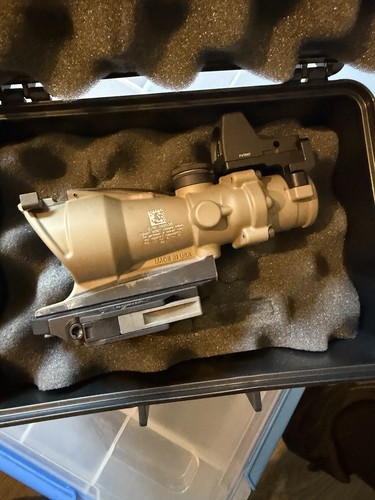 Trijicon acog 4x32 fde dual - trijicon,