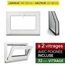 Fenêtre PVC Basculante Double