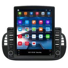 Fit For 2007-2015 Fiat 500 Android 14 For Carplay Car Stereo Radio GPS Navi BT