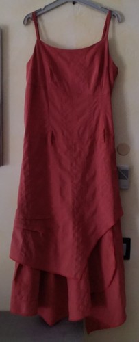 Robe longue rouge clair - robe,