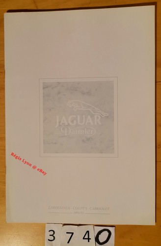 Gamme jaguar xj6 sovereign v12 - gamme,