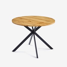 Table ronde 100cm bois pieds