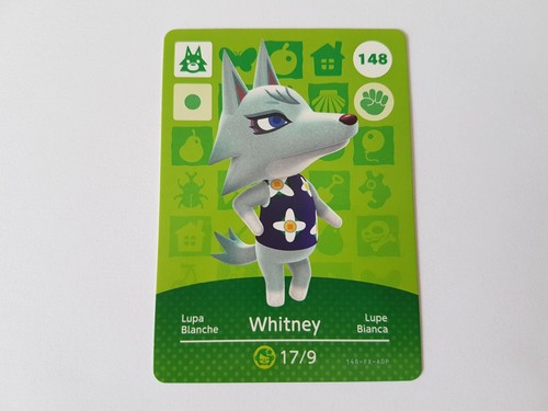 Carte amiibo animal crossing - animal,