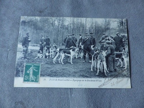 Cpa chasse courre - chasse, à