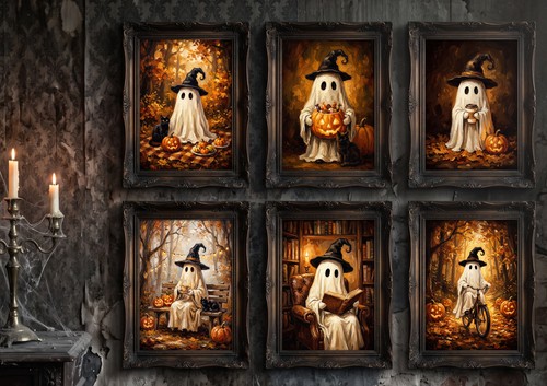 Lot halloween affiche poster - affiche,