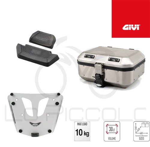 Givi valise aluminium dlm30a - valise, +