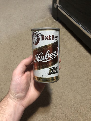 Vintage huber bock beer steel - vintage,