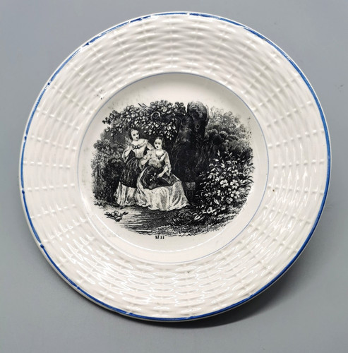 Assiette parlante les mois - parlante,