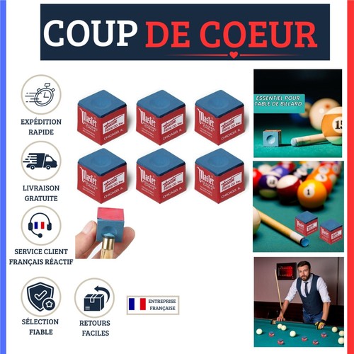 Craie billard bleue cator - craie,