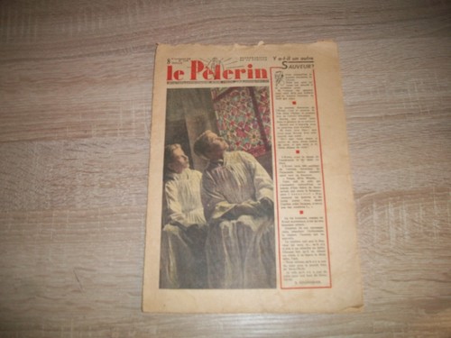 Ancien journal pèlerin - ancien, journal,