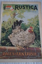 RUSTICA 28th year No. 49 4 December 1955. Fancy Races