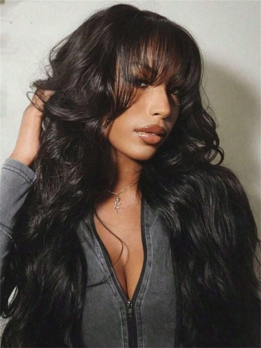 Body wave human hair wig - wig, with