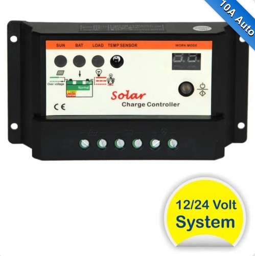 Régulateur charge solaire - de,