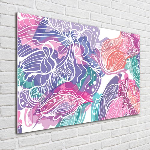 Tulup image sur verre - image,