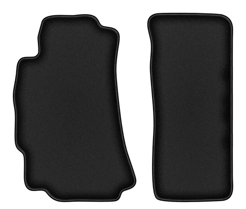 Tapis avant velours noirs