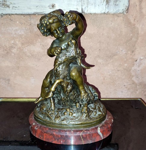 Groupe bronze cherubin - groupe,
