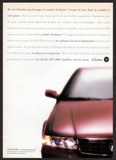 1999 CADILLAC Seville STS Vintage Original Print AD - Red car photo Northstar