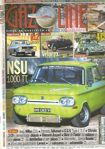 Gazoline 109 nsu - tt, /
